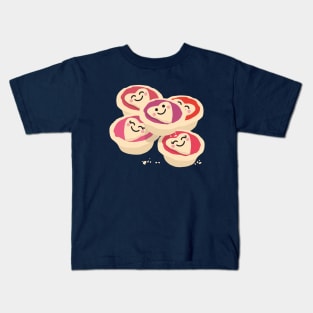 Love Heart Jam Tarts Kids T-Shirt